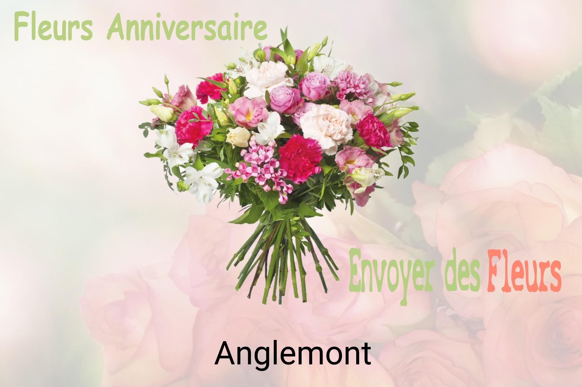 Bouquet de fleurs d’anniversaire livré à Anglemont